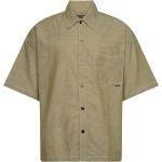 Khaki Kortärmade Kortärmade skjortor från G-Star Raw i Storlek S 