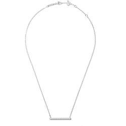 18kt white gold Ice Cube Pure necklace