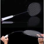 Svarta Badmintonracket i Kolfiber 