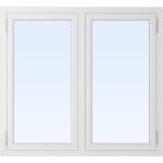 Vita 2-glasfönster från Effektfönster i Trä 