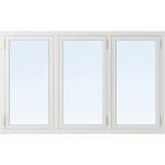Vita 2-glasfönster från Effektfönster i Trä 