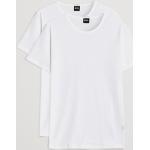 Vita T-shirts med tryck från HUGO BOSS BOSS Black 2 delar i Storlek XXL med Rund ringning för Herrar 