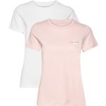 Flerfärgade Kortärmade Kortärmade T-shirts från Calvin Klein Jeans 2 delar i Storlek XS 