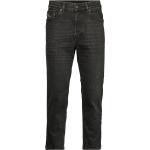 Svarta Tapered jeans från Diesel i Storlek L 