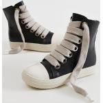 Casual Svarta Canvas sneakers med Klackhöjd till 3cm i Syntet för Damer 