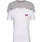 Vita Kortärmade Kortärmade T-shirts från LEVI'S 2 delar i Storlek XS 