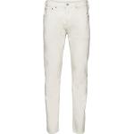 Krämfärgade Tapered jeans från LEVI'S 502 i Storlek S 