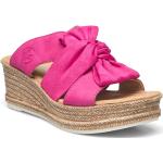 Rosa Slip in-sandaler från Rieker i storlek 37 