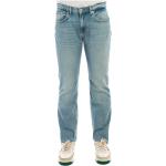 Ljusblåa Straight leg jeans från 7 For All Mankind för Herrar 