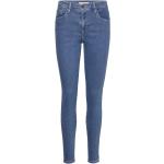 Super skinny Gråa Skinny jeans från LEVI'S i Storlek XXS för Damer 