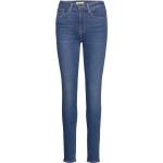 Blåa Skinny jeans från LEVI'S 721 i Storlek S för Damer 