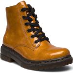 Gula Ankle-boots från Rieker i storlek 39 