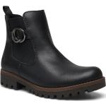 Svarta Ankle-boots från Rieker i storlek 36 