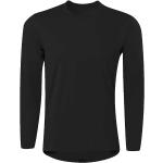 Sommar Svarta Långärmade Långärmade T-shirts från 7mesh i Storlek M i Polyester för Herrar 