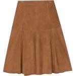Konjakbruna A-linje kjolar från Arma i Storlek L i Mocka för Damer 