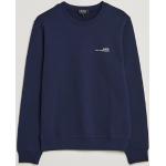 Mörkblåa Sweatshirts från A.P.C. i Storlek M för Herrar 