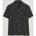 Paisley-mönstrade Svarta Kortärmade Kortärmade skjortor från A.P.C. i Storlek L för Herrar 