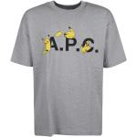 Gråa Pokemon T-shirts från A.P.C. på rea i Bomull för Herrar 