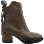 Gråa Ankle-boots från A.S.98. på rea i Läder för Damer 