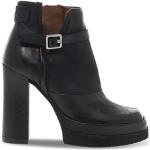 Svarta Ankle-boots från A.S.98. på rea i Läder för Damer 