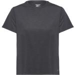Svarta Kortärmade Tränings t-shirts från Reebok i Storlek XS 