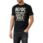 Rockiga AC/DC T-shirts för barn i Bomull 
