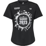 Svarta Kortärmade Tränings t-shirts från New Balance i Storlek XS 