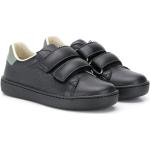 Svarta Sneakers med kardborreknäppning från Gucci Ace i storlek 31 med Kardborreknäppning med rundad tå i Läder för Pojkar 