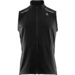 Aclima FlexWool Sports Vest Men svart S 2021 Jackor för Vinterlöpning