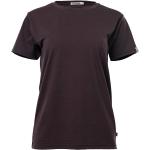 Plommonfärgade T-shirts från Aclima i Storlek XS för Damer 