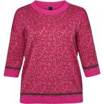 Höst Rosa Armbågslånga T-shirts stora storlekar från Adia på rea i Storlek XL för Damer 