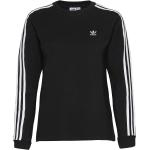Svarta Långärmade Långärmade T-shirts från adidas Originals adicolor 