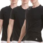adidas 3P Active Core Cotton Crew Neck T-Shirt Svart bomull XX-Large Herr