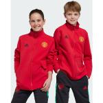 Röda Manchester United Fotbollskläder för barn från adidas 