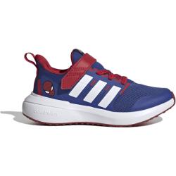 Adidas Adidas X Marvel Fortarun Spider-man 2.0 Cloudfoam Sport Running Elastic Lace Top Strap Shoes Sneakers Royal Blue / Cloud White / Better Scarlet Royal blue / cloud white / better scarlet