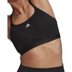 Svarta Sport BHar från adidas med Lätt stöd för Löpning i Storlek XS i Material som andas i Mesh för Damer 