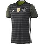 adidas Barn UEFA EURO 2016 DFB yttre tröja replika Grå (Gris – Dark Grey Heather/Off White/Base Green S15) Gr. 152 (11-12 Jahre)
