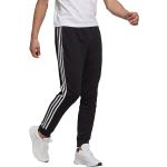Adidas Essentials French Terry Tapered Cuff 3-stripes Pants Svart XS / Regular Man