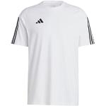 Vita Kortärmade Tränings t-shirts från adidas Tiro 23 i Storlek S för Herrar 