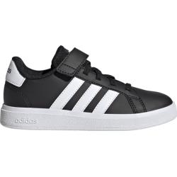Adidas J Grand Court 2.0 El K Sneakers Cblack/Ftwwht Csvart/ftwwht