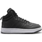 Adidas M Hoops 3.0 Mid Wtr Sneakers Coreblack/White Coresvart/vit