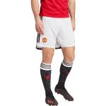 Vita Manchester United Träningsbyxor från adidas på rea i Storlek XL för Herrar 