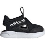 Svarta Slip in-sandaler från adidas Originals på rea i storlek 27 med Slip-on för Pojkar 