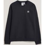 Svarta Sweatshirts från adidas Originals i Storlek M med Rund ringning i Bomull för Herrar 