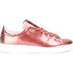 Rosa Skinnsneakers från adidas Originals Stan Smith med Snörning med rundad tå i Läder för Damer 