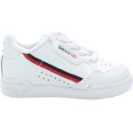 Vita Skinnsneakers från adidas Originals på rea i storlek 20 med rundad tå i Mjukt läder för Bebisar 