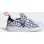 Vita Disney Slip-in sneakers från adidas Originals Superstar i storlek 30,5 med Slip-on i Mesh för Barn 