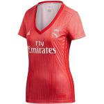 Korallröda Real Madrid Fotbollströjor från adidas i Storlek XS för Damer 