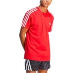 Röda Kortärmade T-shirts stora storlekar från adidas Sportswear på rea i Storlek 3 XL i Jerseytyg för Herrar 
