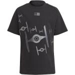 Svarta Star Wars T-shirts med tryck för Pojkar i Jerseytyg från adidas Star Wars från DressInn.com på rea 